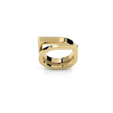 將圖片載入圖庫檢視器 ZERO 14-karats double ring Women Jewellery ALP Jewelry 
