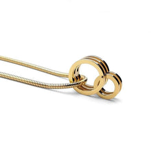 Load image into Gallery viewer, ZERO 14-karats gold multi rings pendant necklace Women Jewellery ALP Jewelry 
