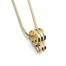 將圖片載入圖庫檢視器 ZERO 14-karats gold multi rings pendant necklace Women Jewellery ALP Jewelry Gold 
