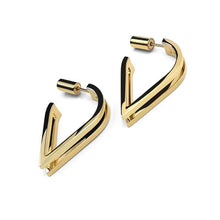 Load image into Gallery viewer, ZERO 14-karats gold water drop hoop earrings Women Jewellery ALP Jewelry 

