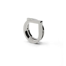 Load image into Gallery viewer, ZERO silver-plated double ring Women Jewellery ALP Jewelry 
